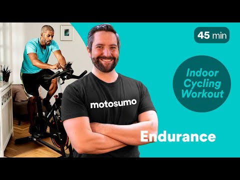 45 Minute Endurance Indoor Cycling Workout | Motosumo