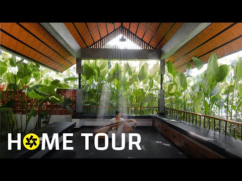 A Nature-Inspired Family Home in Thrissur with Open Courtyards! (House Tour)