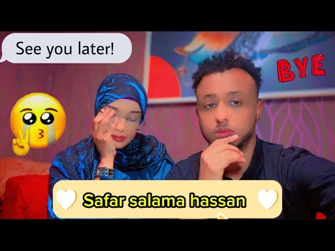 MAR KALE AYUU IGA TAGAYAA HASSAN SORRY 😢 MA JECLEESAN SAFARKIISA HABEENKAAN 
