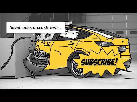 Be the first to watch new crash tests. Subscribe!