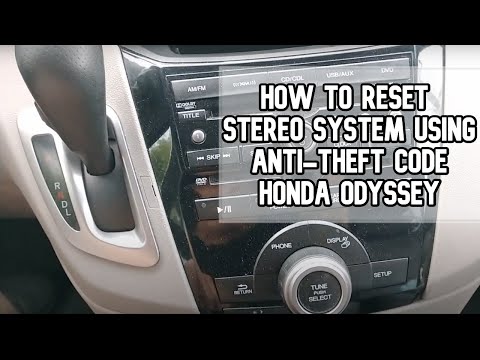 2015 honda odyssey radio code 2015 honda odyssey radio code