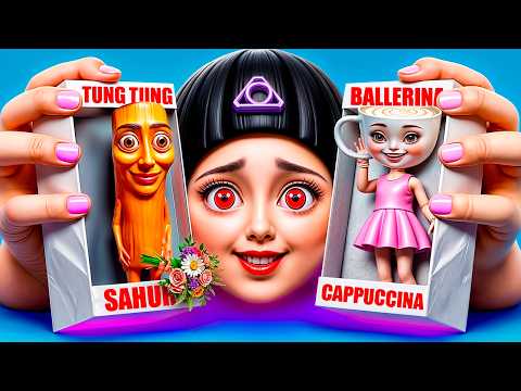 वूहू पर देखें इटैलियन ब्रेनरोट vs स्क्विड गेम डॉल और बैलेरीना कैप्पुचिना !