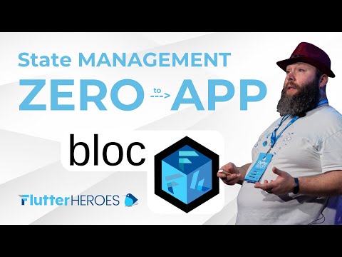 STATE MANAGEMENT from Zero to App with BLoC - Carlo Lucera | Flutter Heroes 2023 Talk