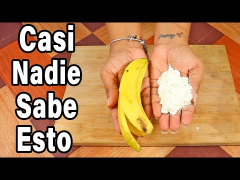 Mascarilla de Banana y Maicena Elimina Arrugas y Suaviza tu Piel al Instante