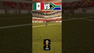 ⚽️ México VS Sudafrica ¿Quién crees que gane? #mundial2026 #minecraft