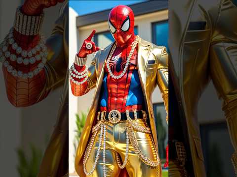 Rich Spider-Man Wants The Best Fashion Designer ๐๐ค #shorts #spiderman