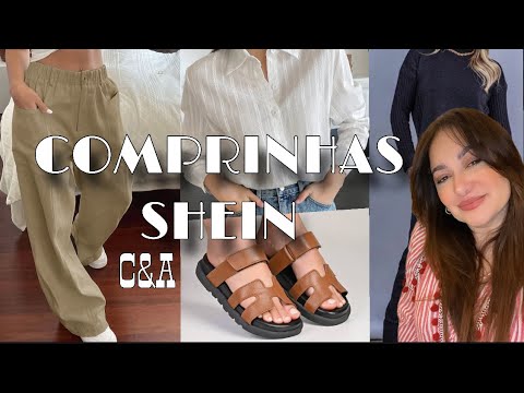 Comprinhas Da SHEIN, C&A, Roupas, Tênis, Rasteirinhas, Papete ( Moda 2025 )