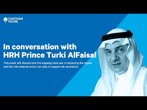 In conversation with HRH Prince Turki AlFaisal