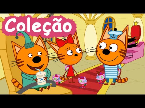 Kid-E-Cats em Portugues | Coleção dos episódios | Desenhos para crianças