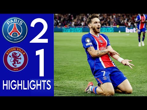 <strong>PSG</strong> vs Aston <strong>Villa</strong> 2-1 Highlights &amp; KVARATSKHELIA &amp; Désiré Doué GOALS! UEFA Super Cup 2026