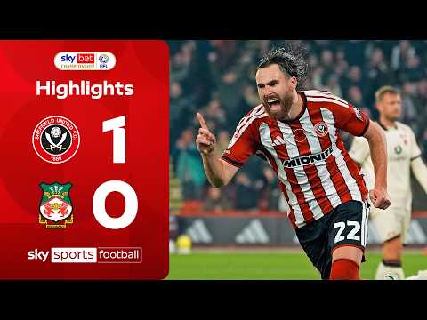 Brereton Diaz nets WINNER for Blades! ⚔️ | Sheffield United 1-0 Wrexham | EFL Highlights