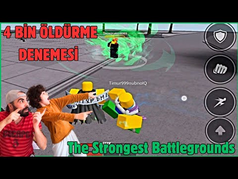 EN GÜÇLÜ SAVAŞ ALANLARI ! 4.000 ÖLDÜRME DENEMESİ ! Roblox The Strongest Battlegrounds