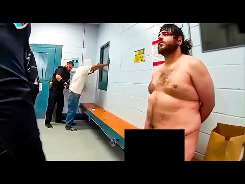 Naked Man Gets INSTANT Karma After Doing This To Female Cop