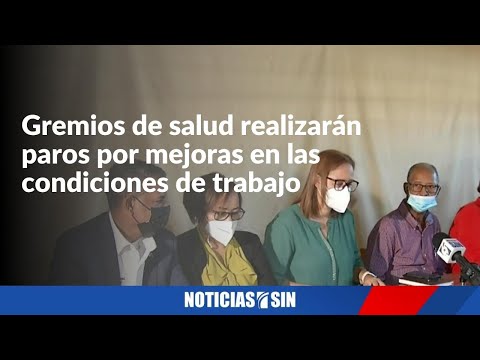 Gremios de salud anuncian paros en diferentes regiones del país