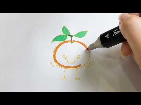 Share how to color orange