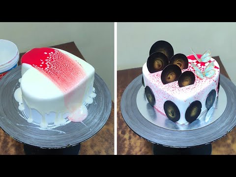 White Truffle Chocolate Heart Shape Cake Design | Heart Cake Cake | Anniversary Cake