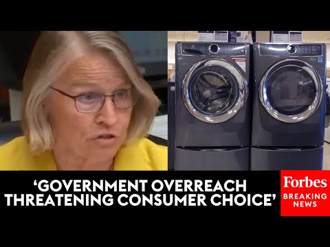 YouTube video thumbnail: Mariannette Miller-Meeks Advocates For Consumer Freedom In Choosing Energy Efficient Appliances