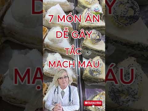 7 Món Ăn Ngon Nhưng Âm Thầm Làm Tắc Nghẽn Mạch Máu 🚨