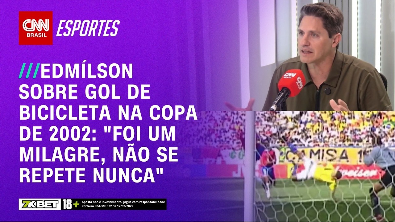 GOL HISTÓRICO! Edmílson revela bastidores da bicicleta na Copa de 2002 | Essa Tem História