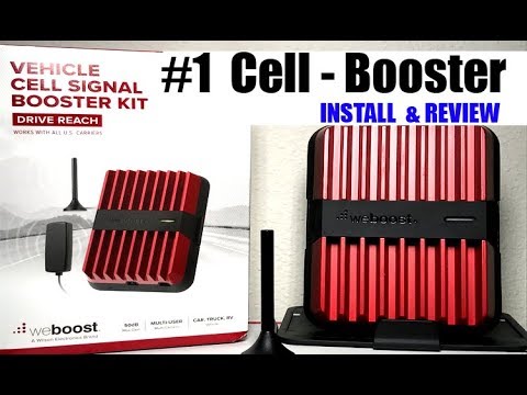 #1 Cellphone Booster - WeBoost Drive Reach