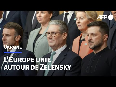 Ukraine: Zelensky se félicite du "soutien clair" des Européens| AFP