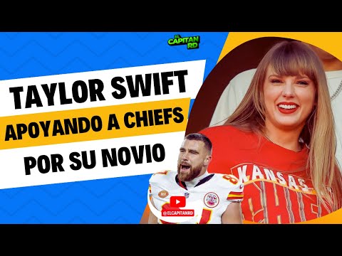 Taylor Swift detiene la música en apoyo a su novio Travis Kelce y Kansas City Chiefs en NFL