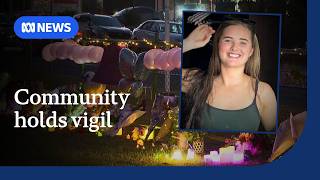 YouTube video thumbnail: Vigil Held for Hiker Lily Hooper After Body Found in Dense Bushland