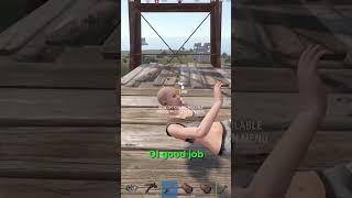 YouTube thumbnail for Oblivion's video titled 'Angry Rust Man Oops  #rust #rustgame #gaming #funny #rustconsole #rustclips #fyp'