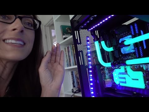 UV WATERCOOLED BUILD  - WOW!! w/ Alphacool, EK, NZXT, Seasonic, UFO Technologies, and Cablemod