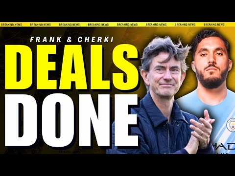 Thomas Frank signs for Tottenham!✍🏼 Cherki to Man City COMPLETE✍🏼