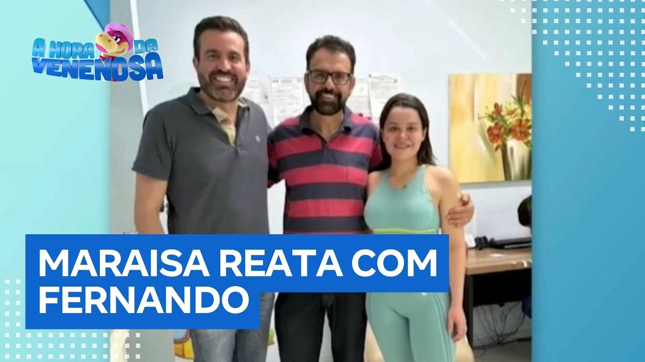 Maraisa reata com Fernando Mocó e ainda aproveita para fazer publicidade TV Online Maraisa reata com Fernando Mocó e ainda aproveita para fazer publicidade