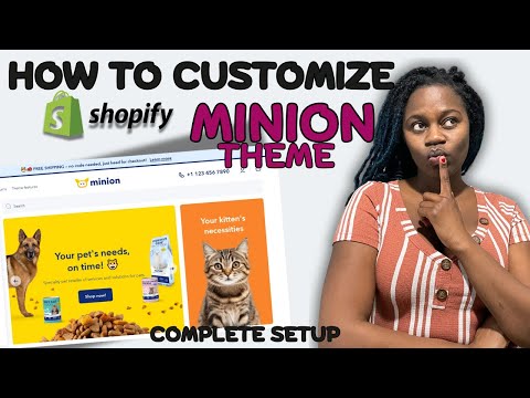 How To Customize Shopify Minion Theme | Minion Theme Customization