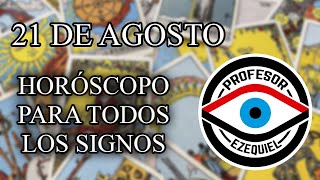 HORÓSCOPO JUEVES 21 DE AGOSTO PARA TODOS LOS SIGNOS