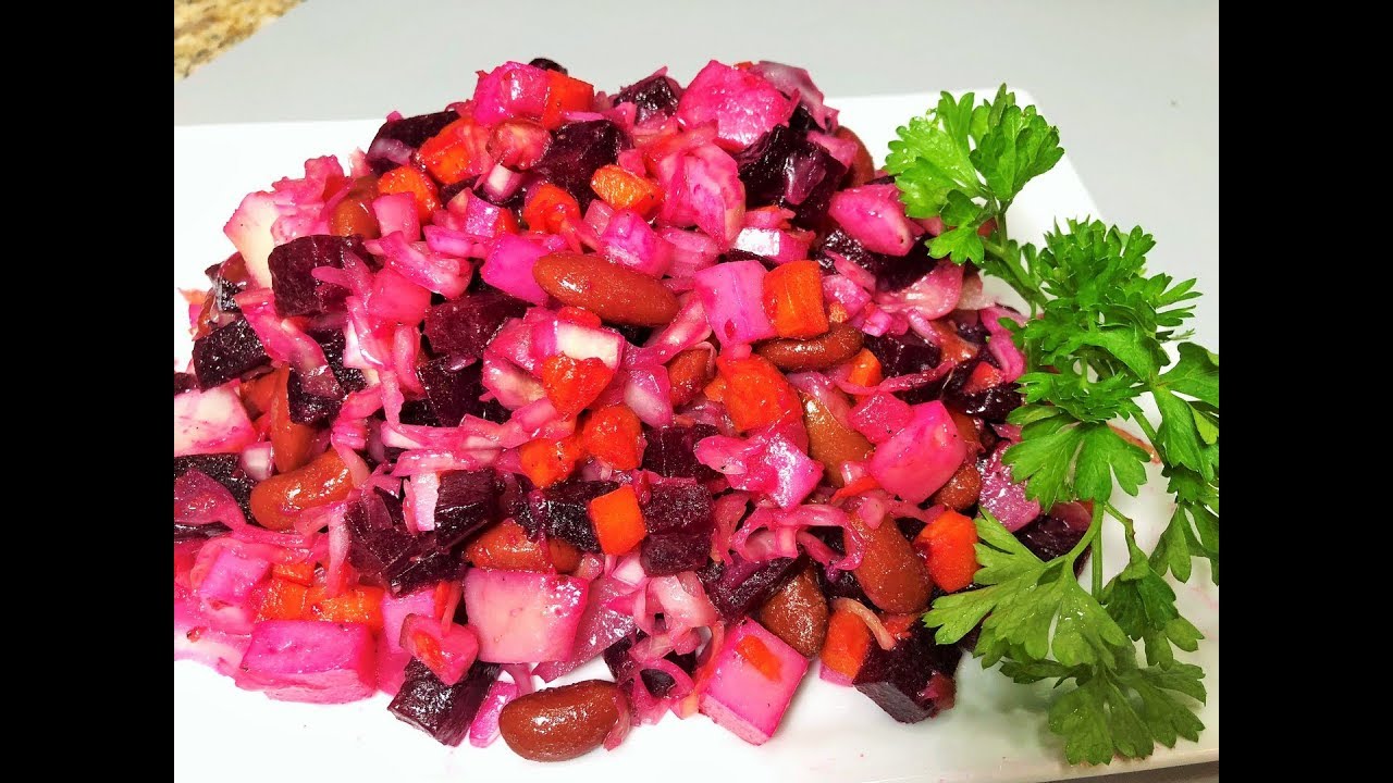 Салат из Свеклы - Винегрет. Правильный и Самый Вкусный