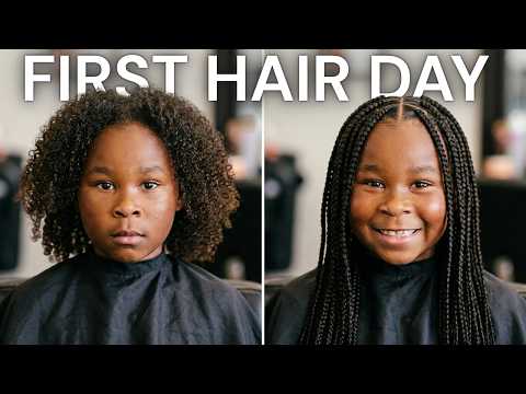 Her First Hair Day!