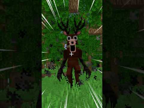 Minecraft, Pero Sobrevivo 99 Noches en el Bosque #shorts
