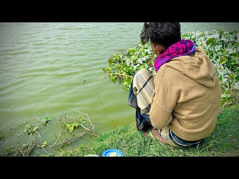 Best Fishing Video ~ Fishing With Hook ~ Traditional Hook Fishing ~ Рыбалка Видео