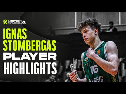 NextGen Ulm Round 1 Highlights IGNAS STOMBERGAS (31 PTS, 22 REB) - U18 Zalgiris Kaunas