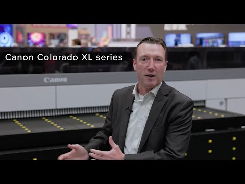 Canon Colorado XL-series: Unveiled at Printing United 2025