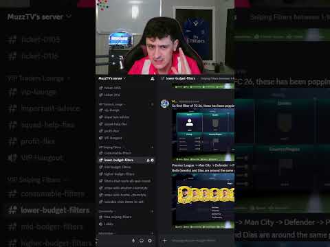 gold mine inter sniping filter on fc 26