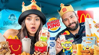 24 HORAS COMIENDO MENÚS INFANTILES 🍔🍟 COMIDA RÁPIDA