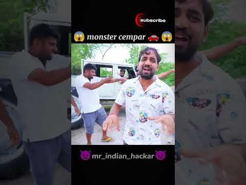 monster cempar 🚗 #ytshorts #shortvideo #comedy #reels #sanjubaba
