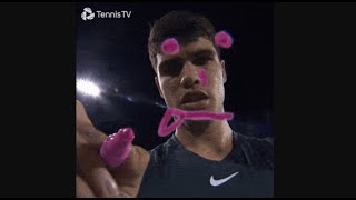 Tennis players being stupid for 5 minutes part (?)