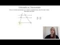 Similar Triangles and Parallel Lines