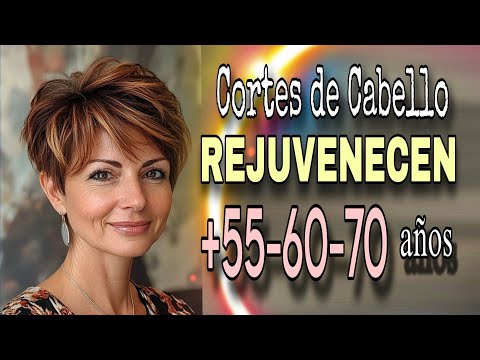 +50 CORTES de CABELLO que te Harán Ver más JOVEN Luce Radiante a los 55-60-70 y más!!