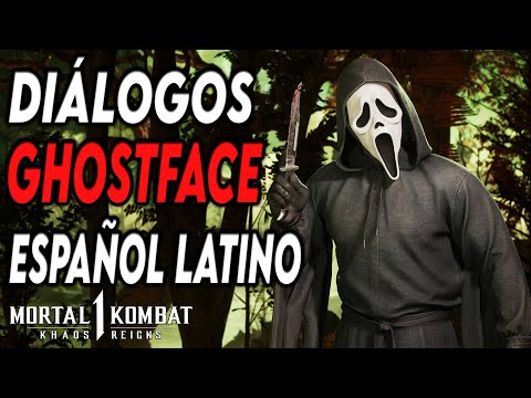 Mortal Kombat 1: Khaos Reigns | Diálogos de Ghostface en Español Latino |