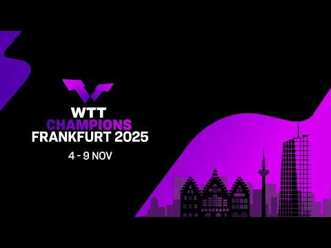 【WTTチャンピオンズフランクフルト2025】11月4日（火）〜11月9日（日）開催！U-NEXTで日本人選手の試合を全...