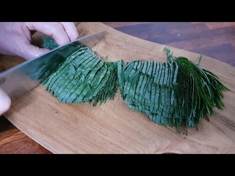 깻잎을 이렇게 해 놓고 드셔보세요/ 해 놓으면 후회 안해요  perilla leaf flakes