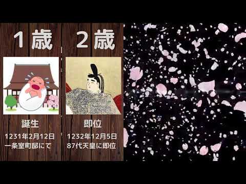 四條天皇の人生、生い立ち
