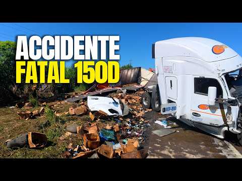 驴Por qu茅 este accidente paraliz贸 toda la autopista 150D?